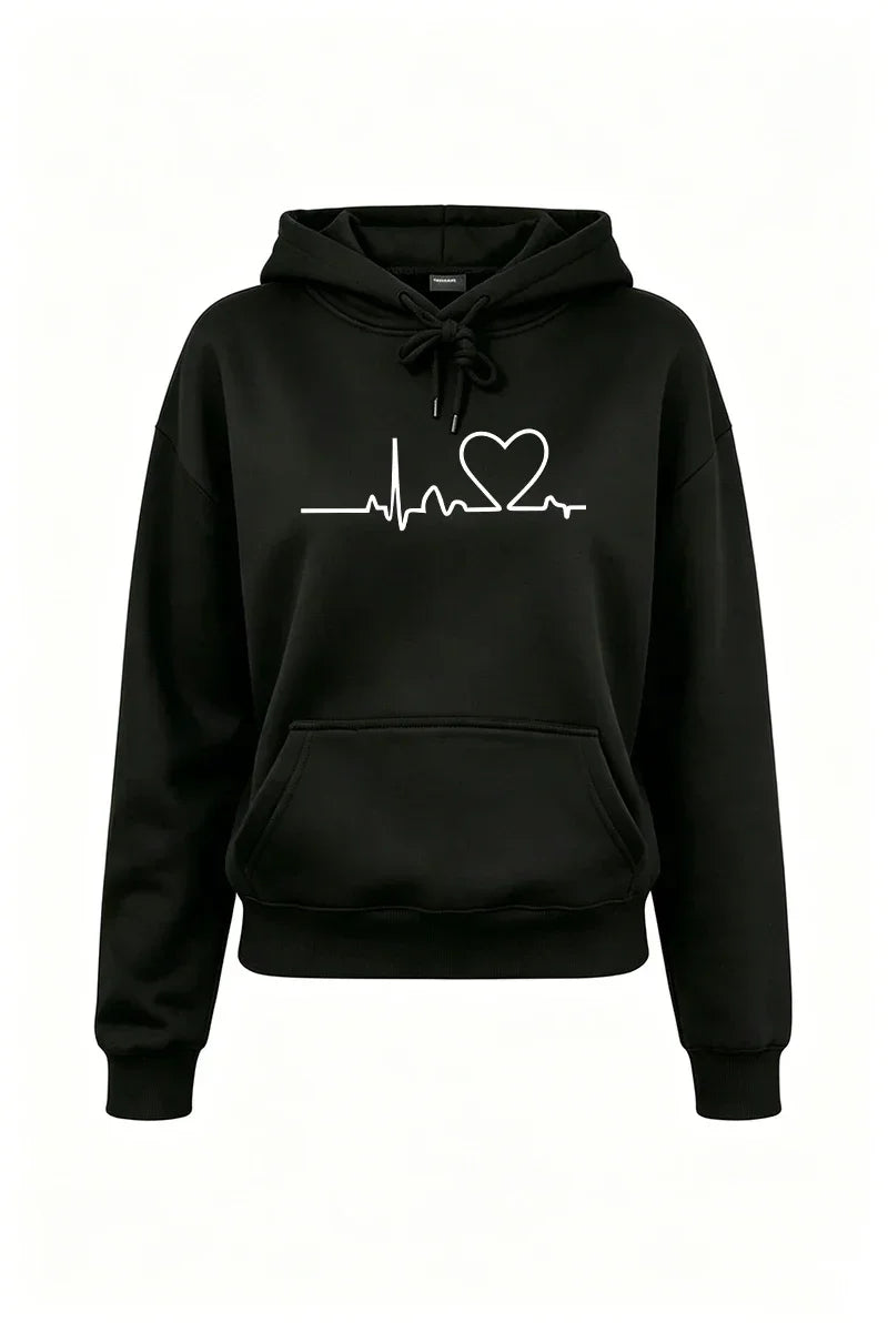 Fashion Womens Outfits 2026 Casual Hooded Sweatshirt Sportswear Outdoors Sports Jogging Clothing Daily Single Item Hoodie Pants
