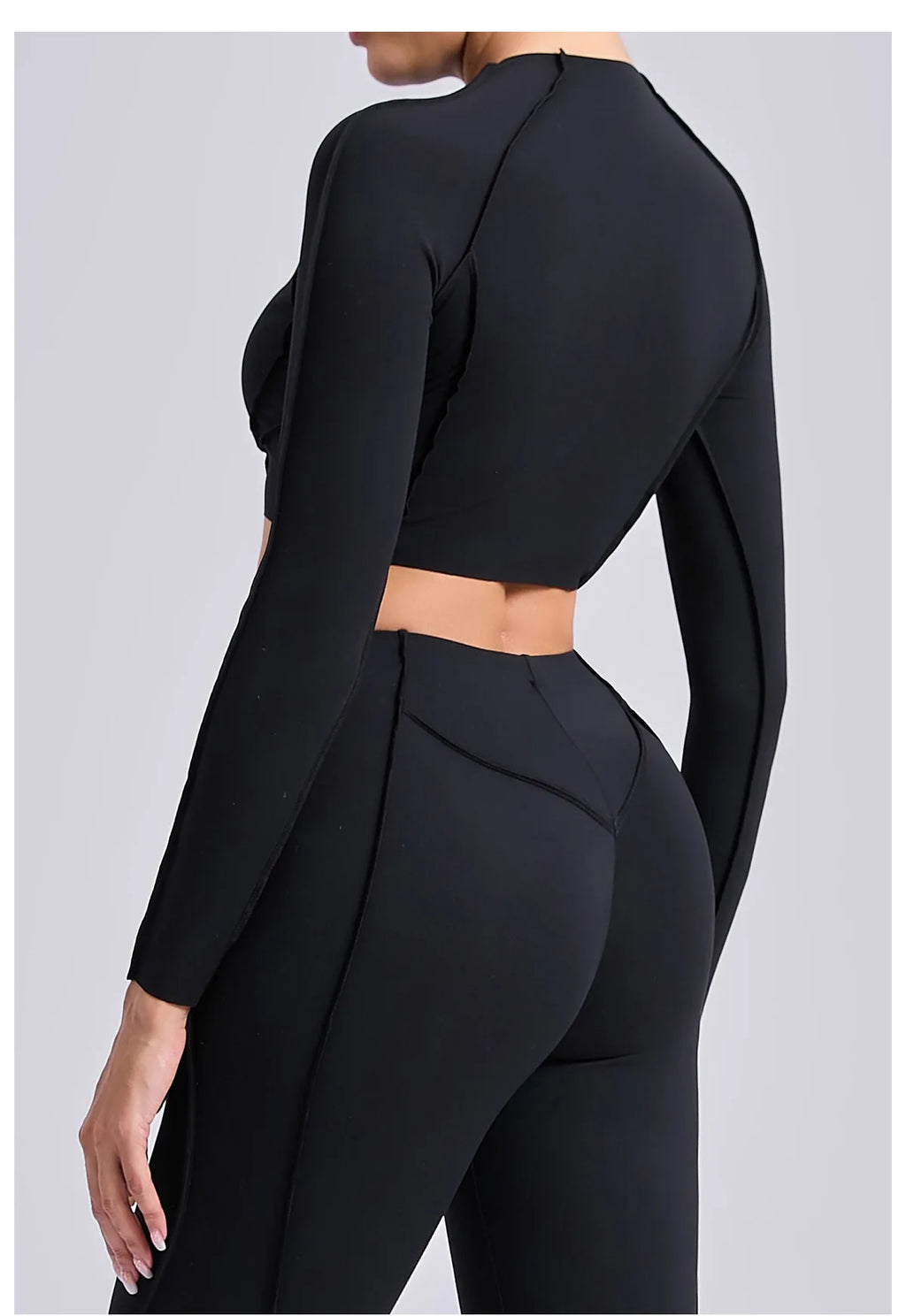 Women Long Sleeve Workout Top Gym T-shirt Pilates Clothes Active Wear Sports Shirt Elastic Fitness Yoga Clothing Running Shirts