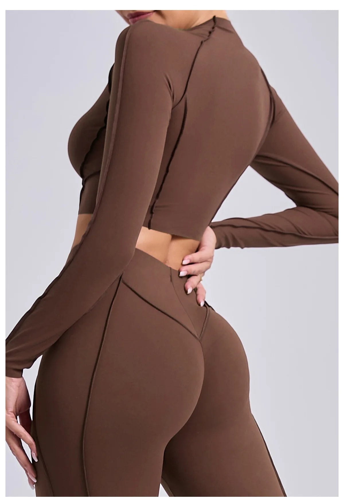 Women Long Sleeve Workout Top Gym T-shirt Pilates Clothes Active Wear Sports Shirt Elastic Fitness Yoga Clothing Running Shirts
