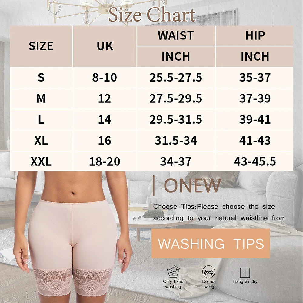 Underwear for Women Shorts Under the Skirt Safety Pants Anti Chafing Thigh High Rise Boxer Panties Anti Friction Sexy Short Pant