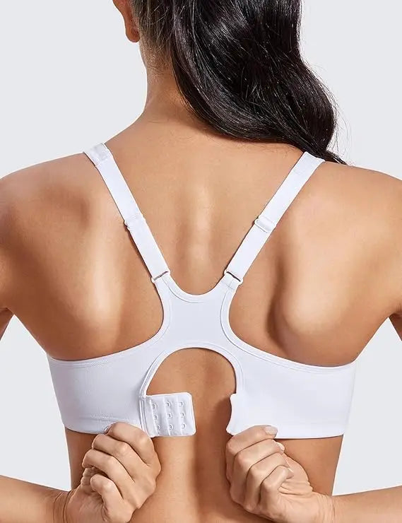 Sport Bra Women High Support Unlined Underwire Racerback ports Bras for Women High Support Underwear