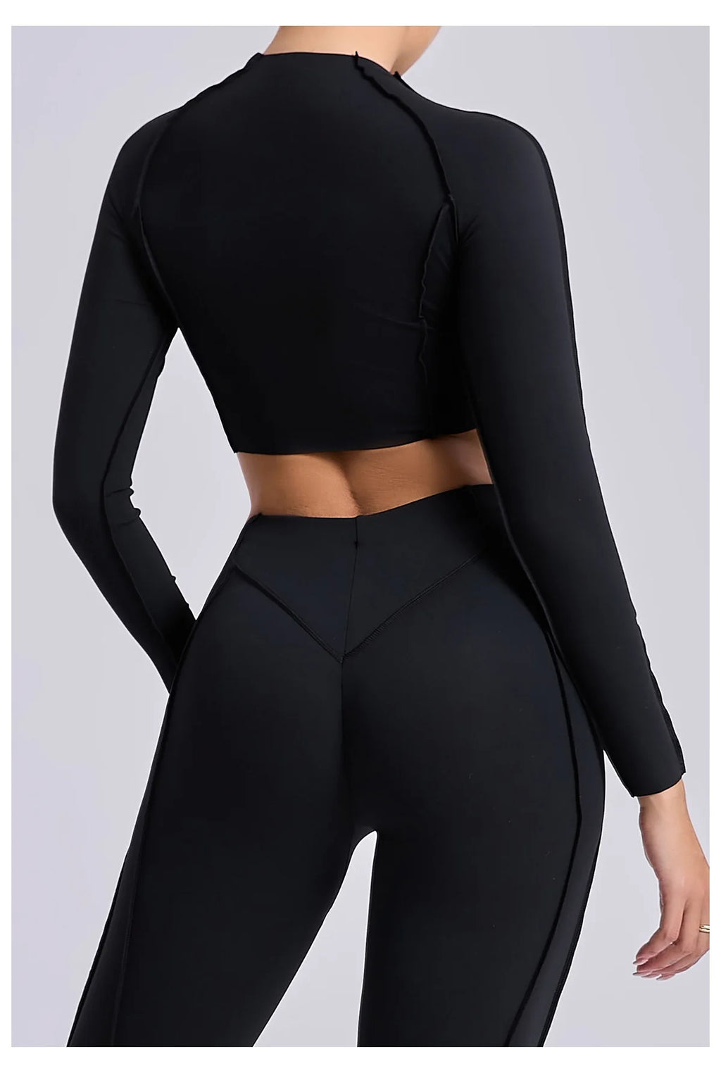 Women Long Sleeve Workout Top Gym T-shirt Pilates Clothes Active Wear Sports Shirt Elastic Fitness Yoga Clothing Running Shirts