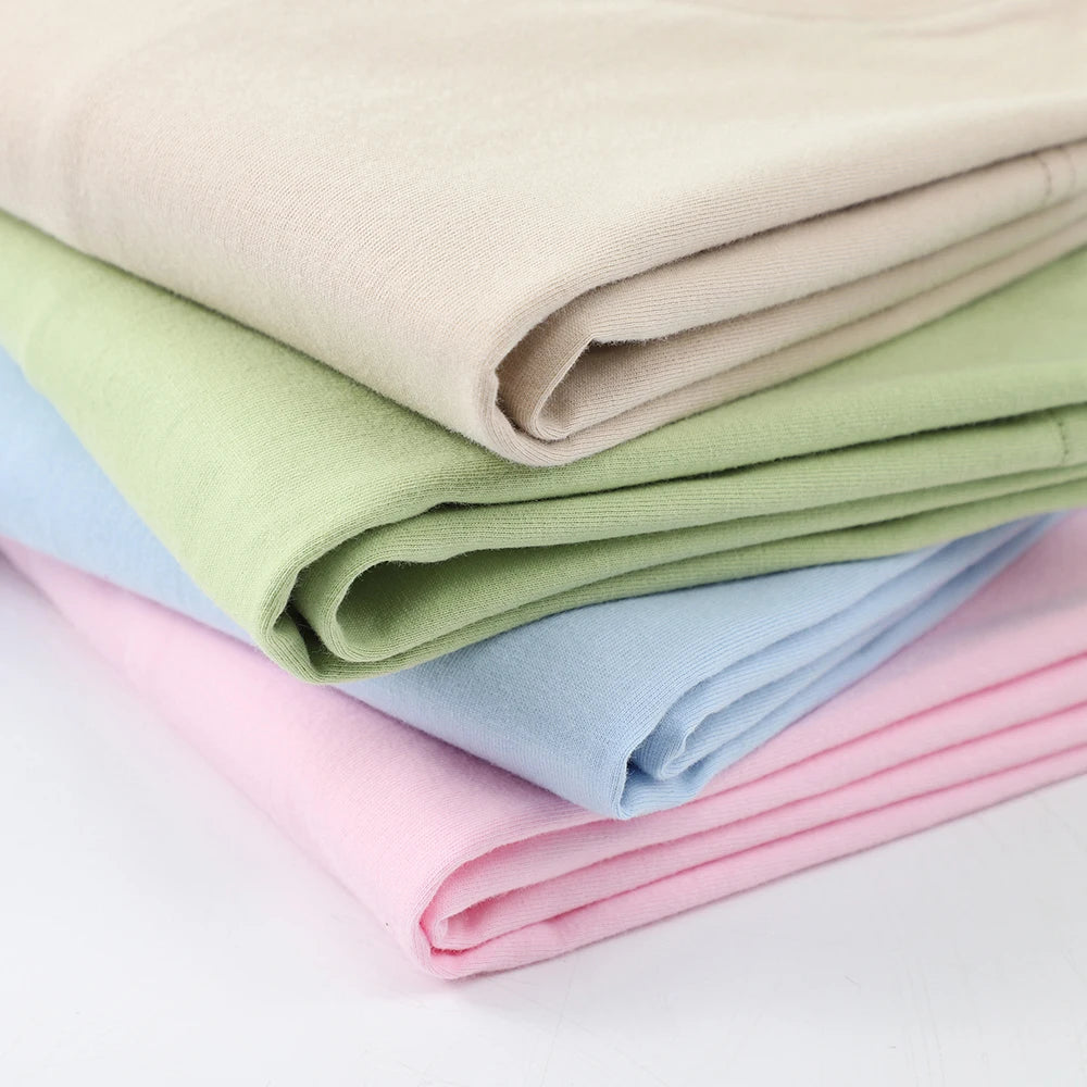 Oversized Solid T-shirts Womens Cotton Tees Summer Basic Breathable O-Neck Short Sleeve Tops Casual Comfortable Womans Clothes