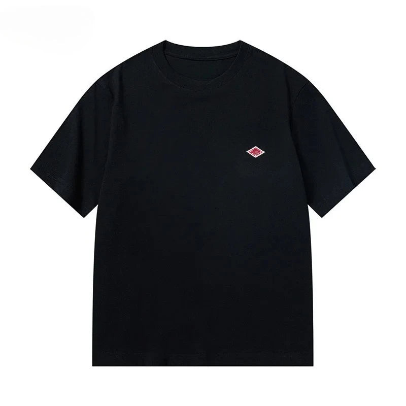 Men's and women's  fashion brand printed T-shirt simple short sleeved fashion versatile for both men and women