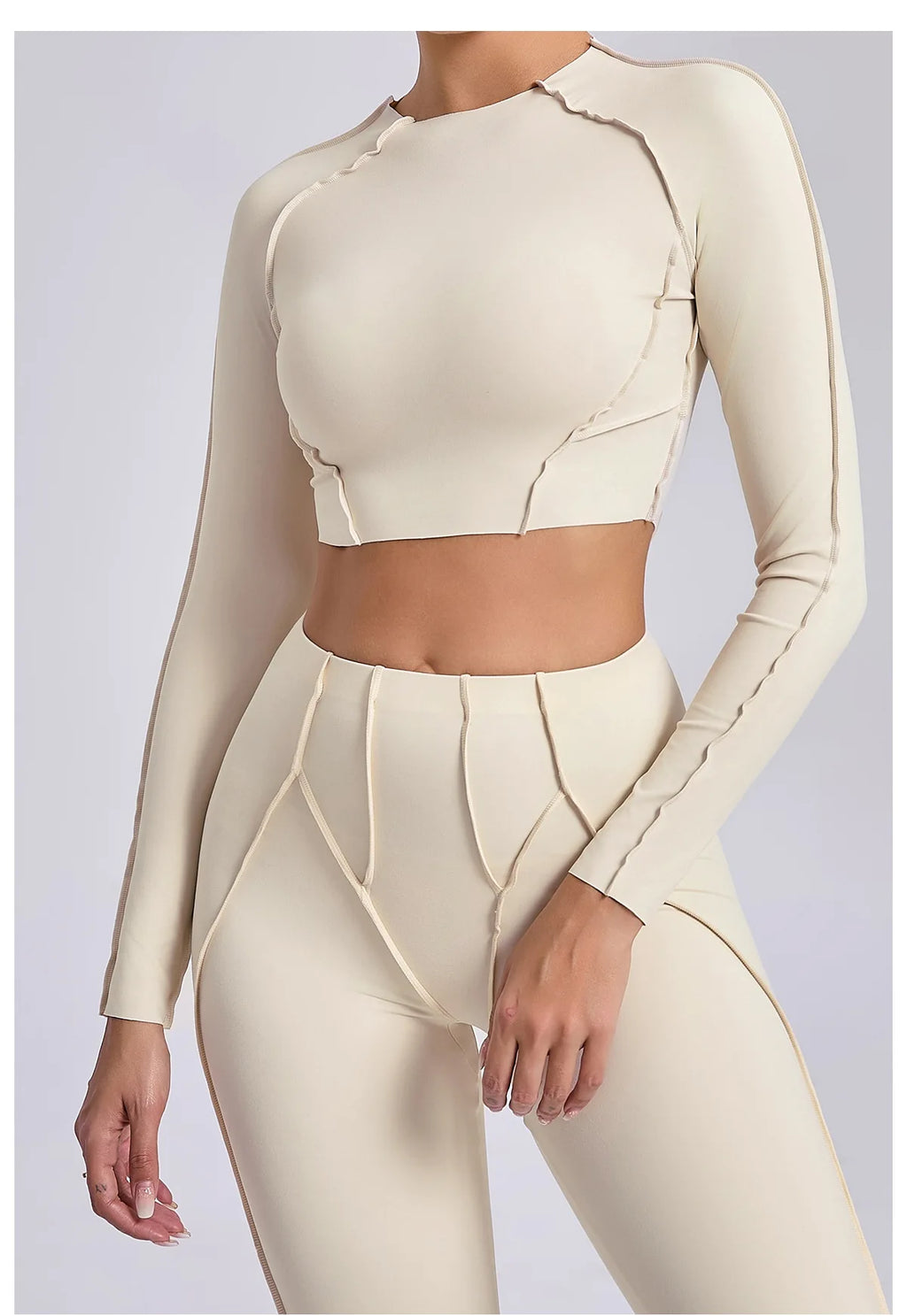 Women Long Sleeve Workout Top Gym T-shirt Pilates Clothes Active Wear Sports Shirt Elastic Fitness Yoga Clothing Running Shirts