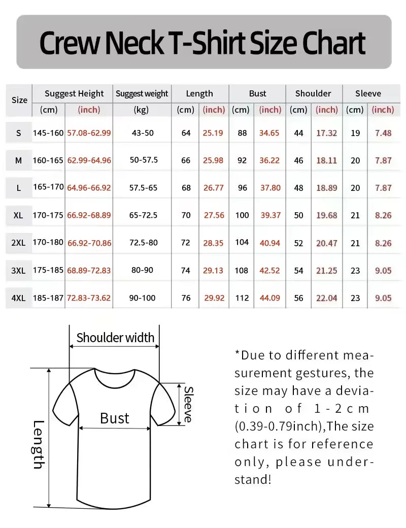 Men and Women's Pure Cotton Fashion Brand Print T-Shirt Tee Simple  Short Sleeve Orders Exported to Japanese