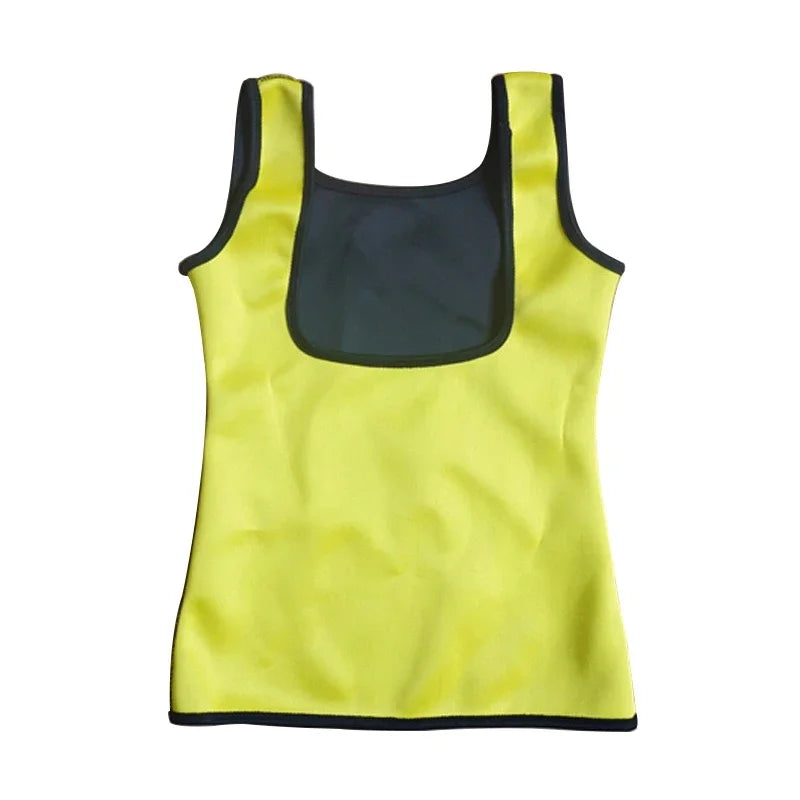 Women Training T-shirts Sauna Sports Tops Fitness Clothes Slimming Body Sculpting Vest Weight Loss Sportswear Workout Activewear