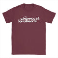 Men's The Chemical Brothers T Shirts Pure Cotton Tops Funny Short Sleeve Round Neck Tee Shirt Graphic T-Shirts