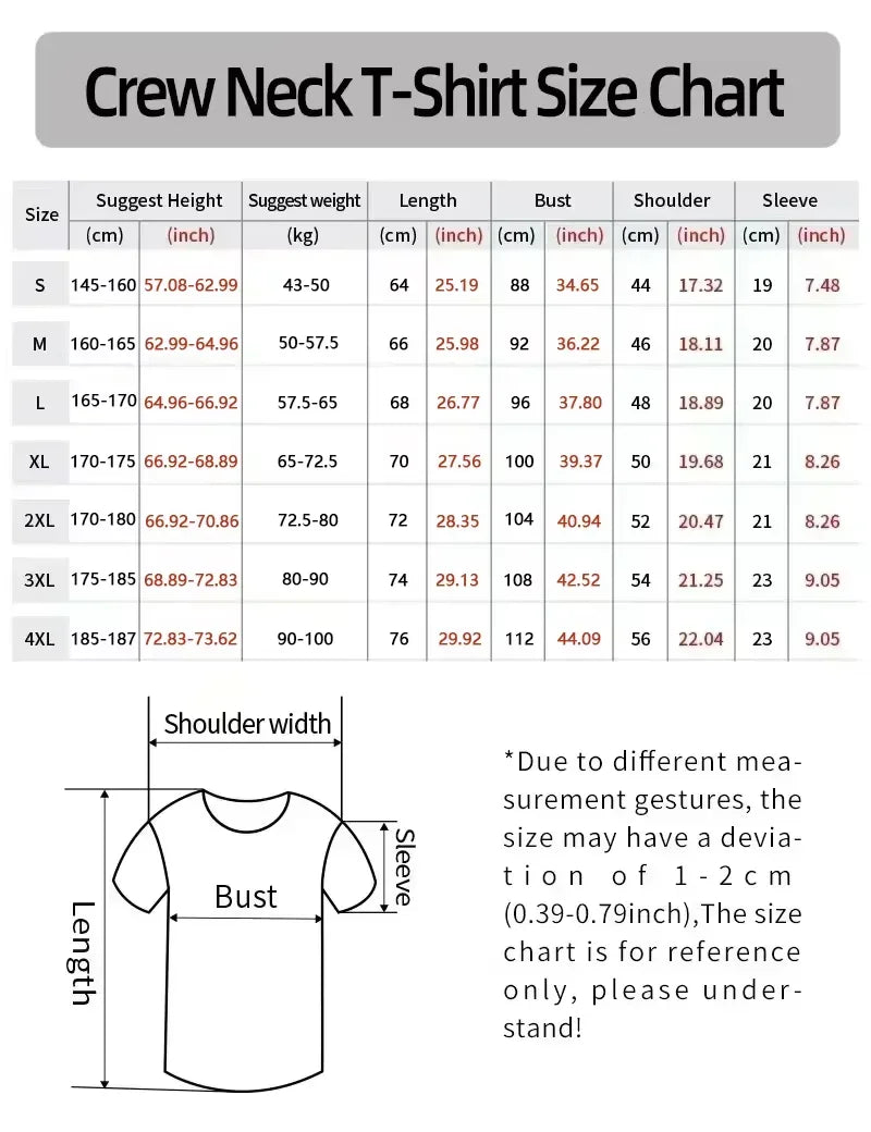 Men and Women's Pure Cotton Fashion Brand Print T-Shirt Tee Simple  Short Sleeve Orders Exported to Japanese