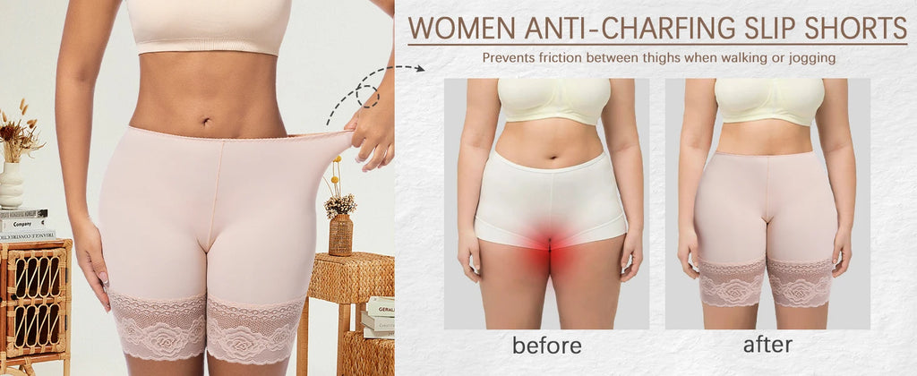 Underwear for Women Shorts Under the Skirt Safety Pants Anti Chafing Thigh High Rise Boxer Panties Anti Friction Sexy Short Pant