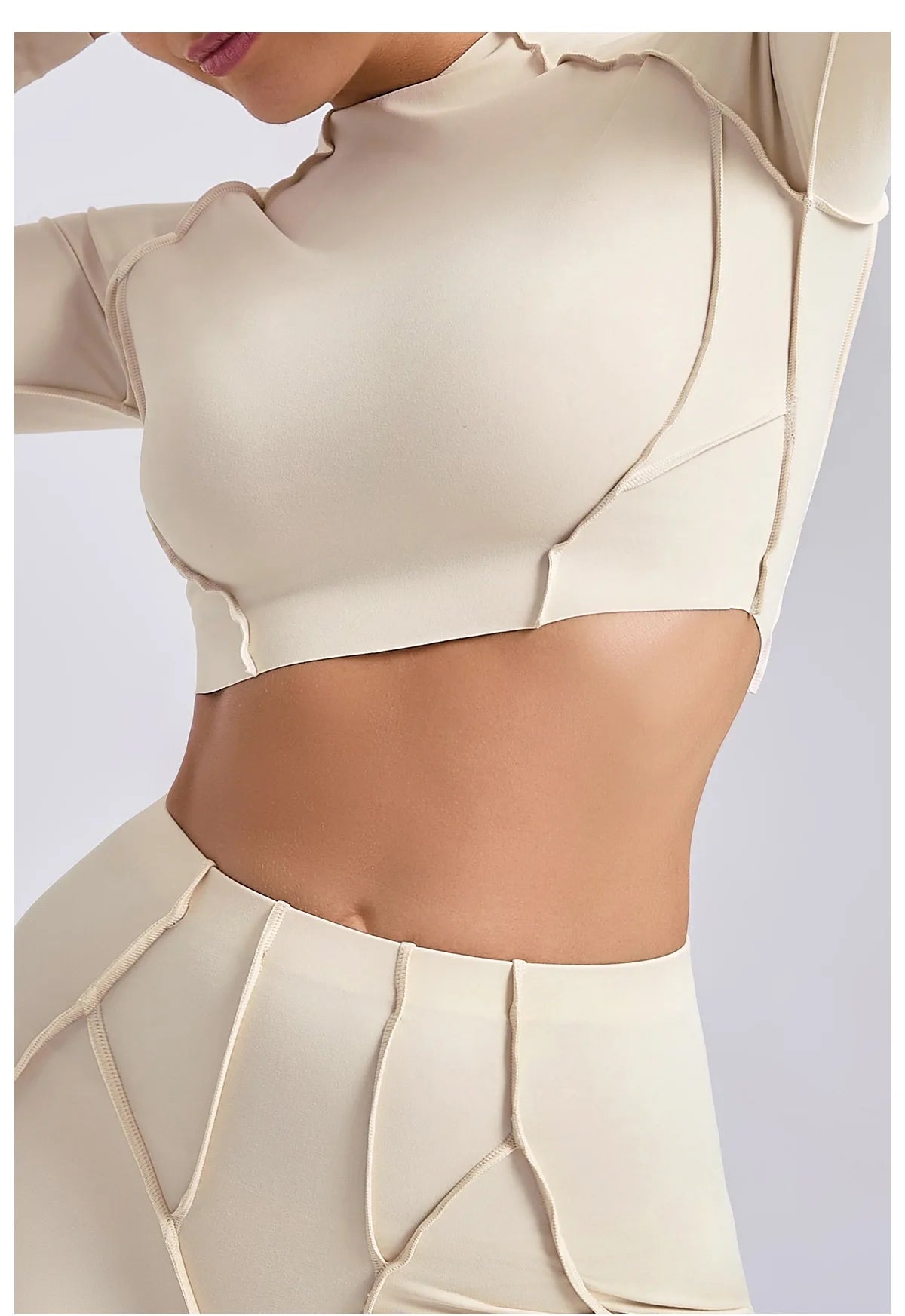 Women Long Sleeve Workout Top Gym T-shirt Pilates Clothes Active Wear Sports Shirt Elastic Fitness Yoga Clothing Running Shirts