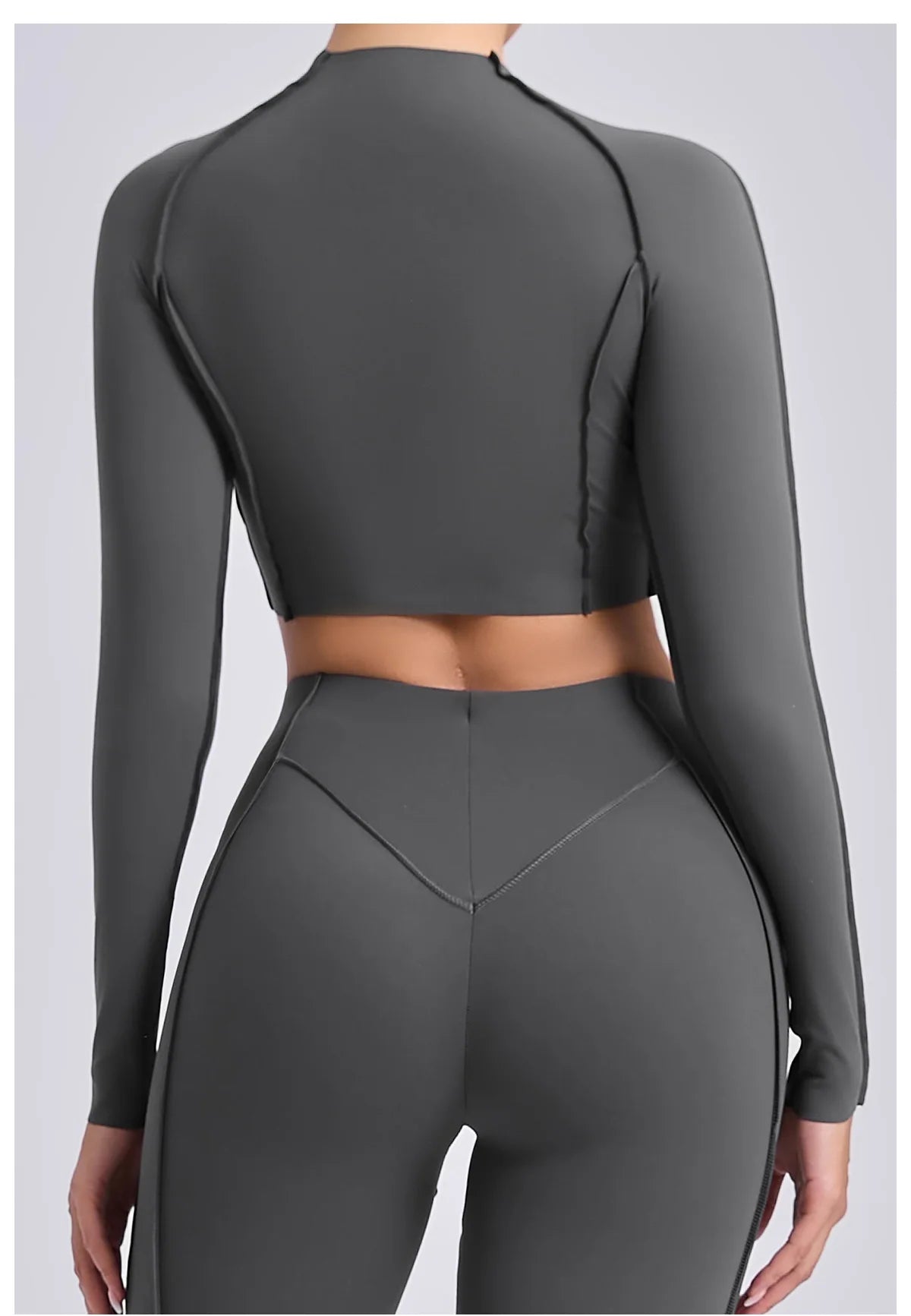 Women Long Sleeve Workout Top Gym T-shirt Pilates Clothes Active Wear Sports Shirt Elastic Fitness Yoga Clothing Running Shirts