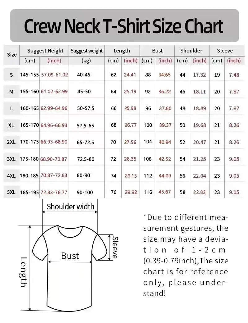 Men's and women's  fashion brand printed T-shirt simple short sleeved fashion versatile for both men and women